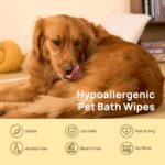 HICC PET Cleaning Deodorizing Glove Wipes for Dogs & Cats, Vet Recommended Hypoa... - Image 7
