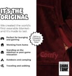 THE COMFY Original | From Shark Tank | Patented | Oversized Sherpa Wearable Blan... - Image 3