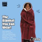 THE COMFY Original | From Shark Tank | Patented | Oversized Sherpa Wearable Blan... - Image 4