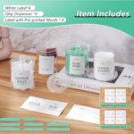 Bathroom Organizers and Storage,4 Pack Bathroom Accessories,Bathroom Decor,Home ... - Image 6