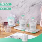 Bathroom Organizers and Storage,4 Pack Bathroom Accessories,Bathroom Decor,Home ... - Image 8