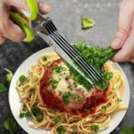 Herb Scissors, X-Chef Multipurpose 5 Blade Kitchen Herb Shears Herb Cutter with ... - Image 6