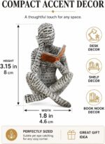 Modern Abstract Reading Figure Unique Home Decor for Bedroom, Desk, Office for F... - Image 3
