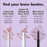 e.l.f. Instant Lift Brow Pencil, Dual-Sided, Precise, Fine Tip, Shapes, Defines,... - Image 5