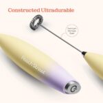 Powerful Handheld Milk Frother, Mini Milk Foamer, Battery Operated (Not included... - Image 7