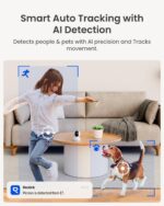 REOLINK 4MP 2K Indoor Camera E1, Plug-in Wireless WiFi 6 Security Camera, 360 De... - Image 5