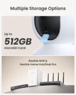 REOLINK 4MP 2K Indoor Camera E1, Plug-in Wireless WiFi 6 Security Camera, 360 De... - Image 9