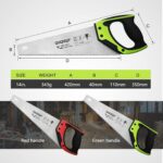 14 in. Pro Hand Saw, 11 TPI Fine-Cut Soft-Grip Hardpoint Handsaw Perfect for Saw... - Image 6