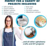 Foamma Custom Cut-to-Size Foam - High & Medium Density Custom Upholstery Foam Cu... - Image 4