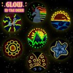 klmars Kids Wooden Painting Kit-Glow in The Dark-Arts & Crafts Gifts for Boys Gi... - Image 4