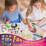 klmars Kids Wooden Painting Kit-Glow in The Dark-Arts & Crafts Gifts for Boys Gi... - Image 6