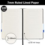 SUQJOY Lined Journal Notebooks, 4 Pack 160 Pages, 5.5x 8.2-Inch Journals for Wom... - Image 5