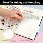 SUQJOY Lined Journal Notebooks, 4 Pack 160 Pages, 5.5x 8.2-Inch Journals for Wom... - Image 6