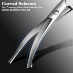 Professional 4 in 1 Dog & Cat Grooming Scissors Kit with Safety Round Tips,Sharp... - Image 5
