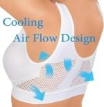 Breathable Bras for Women No Steel Ring Plus Size Soft Cool Liftup Air Bra No Un... - Image 4