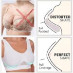 Breathable Bras for Women No Steel Ring Plus Size Soft Cool Liftup Air Bra No Un... - Image 6