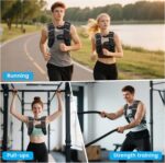 Ragebby Weighted Vest, 6lb/8lb/12lb/16lb/20lb/30lb for Men, Women with Reflectiv... - Image 3