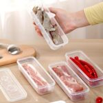 3 Pack Stackable Food Storage Containers - 1500ml (51oz) Fridge Organizer with R... - Image 4