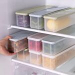 3 Pack Stackable Food Storage Containers - 1500ml (51oz) Fridge Organizer with R... - Image 7
