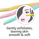 Amazon Basics Women's Dermaplaning Tool, Peach Fuzz Remover, Facial Hair Removal... - Image 7
