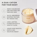 OUAI Body Cream, St. Barts - Hydrating Whipped Body Cream with Cupuaçu Butter, C... - Image 4