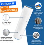 4 Rolls x 18" x 1500 Feet x 80 Gauge Clear Commercial Grade Heavy Duty Plastic S... - Image 6