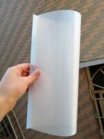 BANLTRE 10 Sheets 10 mil Mylar Sheet 12 x 12 inch Milky Translucent PET Blank St... - Image 3