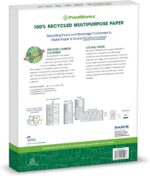 PrintWorks 100% Recycled Printer Paper 8.5" x 11" White - 20 lb Copy & Multipurp... - Image 3