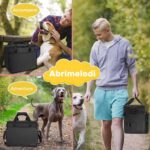 6 Set Dog Travel Bag, Large Pet Travel Kit for Supplies Includes 2 Food Containe... - Image 10