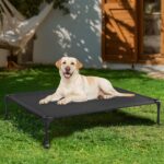 Veehoo Outdoor Elevated Dog Bed Large Sized Dogs, Large Cooling Raised Dog Cots ... - Image 3