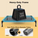 Veehoo Outdoor Elevated Dog Bed Large Sized Dogs, Large Cooling Raised Dog Cots ... - Image 5