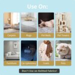 Pet Hair Remover, Dog and Cat Hair Remover, Wool Hair Remover, Carpet Rake for P... - Image 6