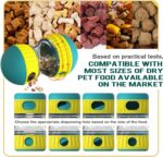 BSISUERM Dog Puzzle Toy Adjustable Treat Dispensing Ball Food Dispenser Tough Sl... - Image 4