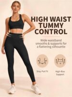 Laite Hebe Leggings for Women - High Waisted Full Length Buttery Soft Yoga Pants... - Image 3