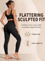 Laite Hebe Leggings for Women - High Waisted Full Length Buttery Soft Yoga Pants... - Image 4