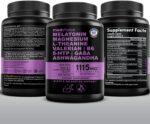 12-in-1 Melatonin Sleep Capsules - Natural Sleep Aids for Adults with Melatonin ... - Image 10