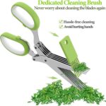 2026 Upgraded Herb Scissors, Effortless Herb Shears Cutter Tool with Sharp Stain... - Image 7