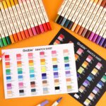 Grabie 72 Colors Acrylic Paint Markers, 36 Pack Dual Tip Soft Brush Acrylic Mark... - Image 3