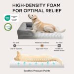 Bedsure Orthopedic Dog Beds Large Sized Dog - Washable Large Dog Cat Bed Waterpr... - Image 4