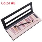 12-Color Nude Eyeshadow Palette - Natural Nude Matte & Shimmer Glitter Pigment E... - Image 4