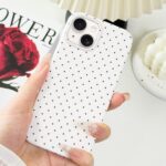 Hython for iPhone 14 Case & iPhone 13 Case Cute Polka Dot Aesthetic Design Simpl... - Image 3