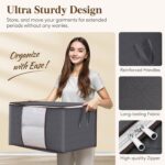 Lifewit 6 Pack Clothes Storage Bins with Lids, Foldable Blanket Storage Bags wit... - Image 5