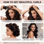 Heatless Curls, Heatless Curls Overnight Hair Care Set - Jumbo Velvet Hair Curle... - Image 4