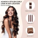 Heatless Curls, Heatless Curls Overnight Hair Care Set - Jumbo Velvet Hair Curle... - Image 6