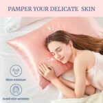 BEDELITE Satin Pillowcase for Hair and Skin, Super Soft and Cooling Similar to S... - Image 4