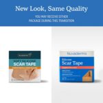 NUVADERMIS Silicone Scar Sheets for Surgical Scars - 120" x 1.5" Roll - Medical ... - Image 3