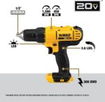 DEWALT 20V MAX Cordless Drill and Impact Driver, Power Tool Combo Kit , Includes... - Image 4