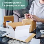 Eupako 9x6x4-Small-Shipping-Boxes-30-Pack-White-Corrugated-Box-Mailers, Cardboar... - Image 7