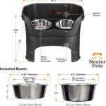 Neater Feeder Deluxe Mess-Proof Elevated Dog Bowls for Large Dogs (40+ lbs), 2 H... - Image 9