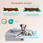EHEYCIGA Orthopedic Dog Beds Large Sized Dog, Waterproof Memory Foam Pet Bed wit... - Image 4